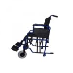 Eagle II összecsukható kerekesszék 120kg-ig tömör kivehető hátsó kerékkel derék körüli rögzítéssel